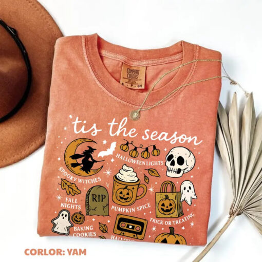 Comfort Colors Tis The Season Halloween T-Shirt