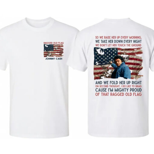 Johnny Cash 4th of July Tee