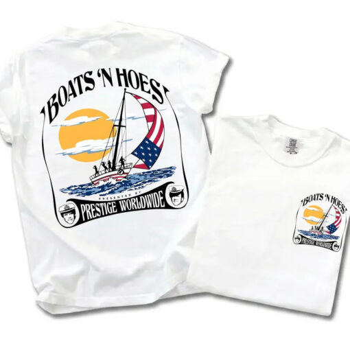 [Comfort Colors] Boats'n Hoez Summer Step Brothers Movie Tee