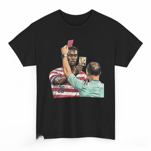 Funny Soccer Red Card Meme Shirt