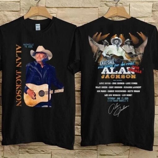 Alan Jackson Tour 2026 Unisex T shirt