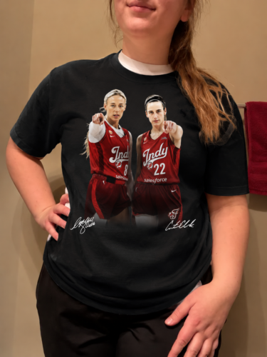 Sophie Cunnningham & Caitlin Clark Shirt #H photo review