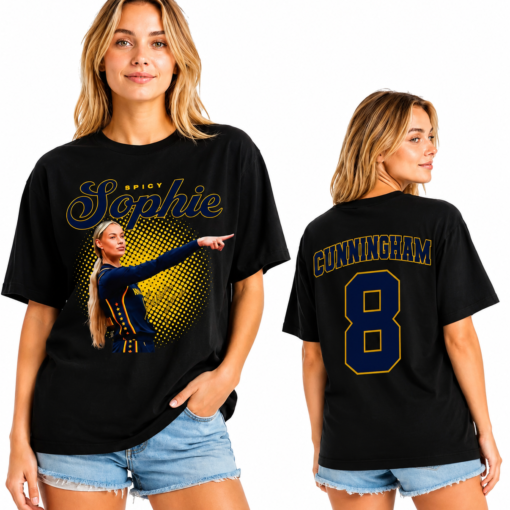 [FREESHIP US] Sophie Cunningham 8 Women Basketball Vintage T- Shirt