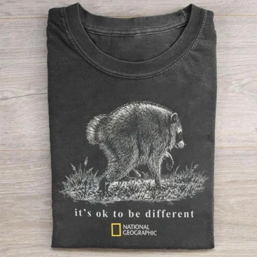 Jimothy Raccoon Shirt, It's Ok To Be Different Unisex Tee @MT