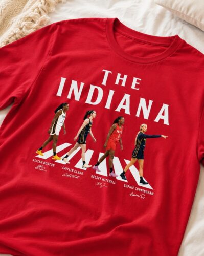Indiana Basketball Women Walking Road Shirt #N photo review
