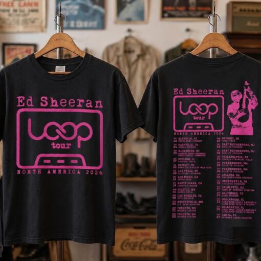 Ed Sheeran Loop Tour 2026 T-Shirt #N