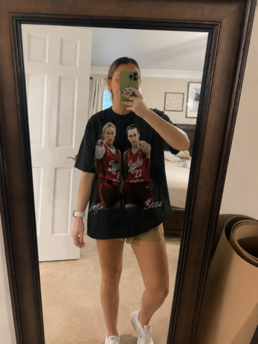 Sophie Cunnningham & Caitlin Clark Shirt #H photo review