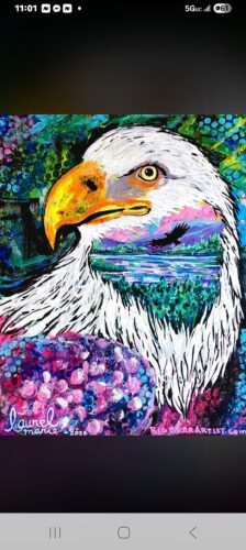 Jackie and Shadow Eagles Sticker #M photo review
