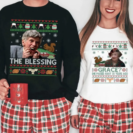 The Blessing – Grace She Pass Away 30 Years Ago Christmas Shirt #MYTO