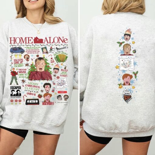Home Alone Christmas Vintage Sweatshirt/ T Shirt/ Hoodie