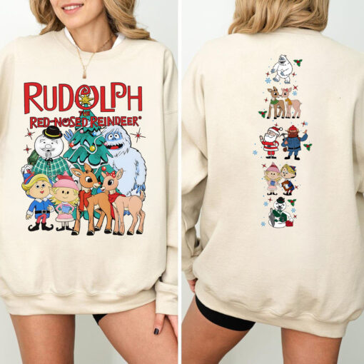 Rudolph The Red Nosed Reindeer Sweatshirt #N