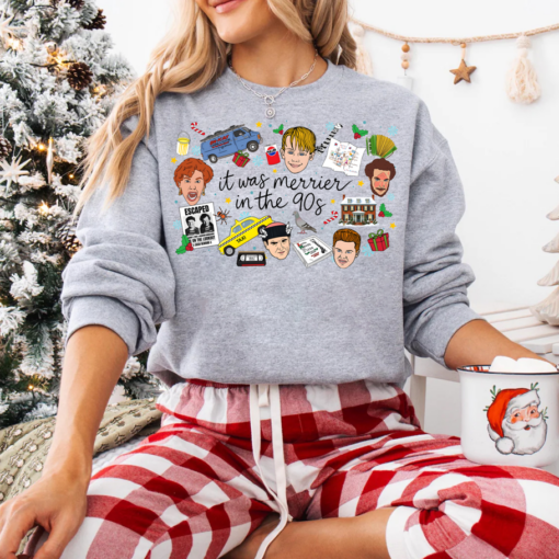 Home Alone It Was Merrier In The 90s Shirt #N
