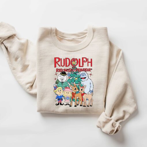 Rudolph The Red Nosed Reindeer Sweatshirt #N